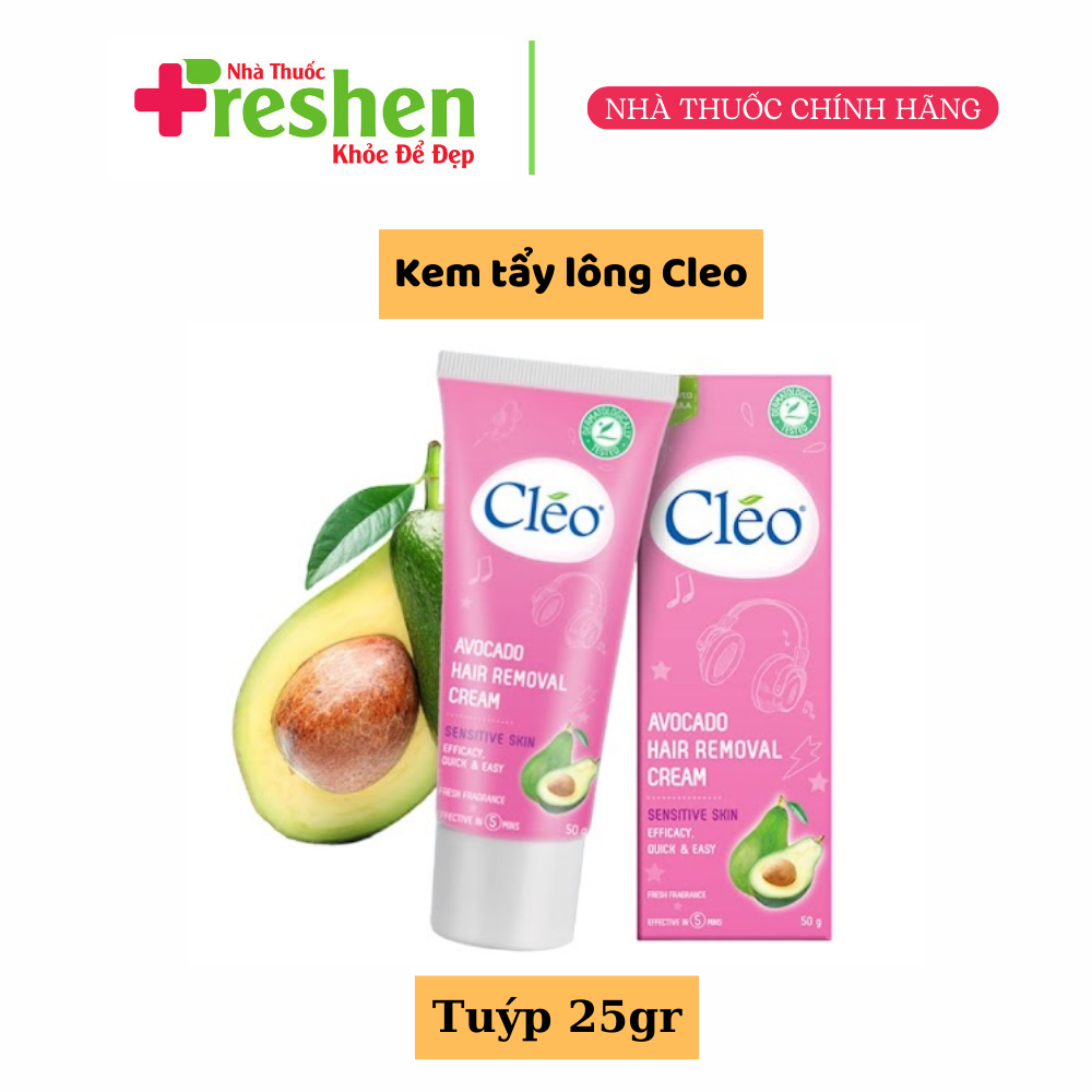 Kem tẩy lông Cléo cho da nhạy cảm