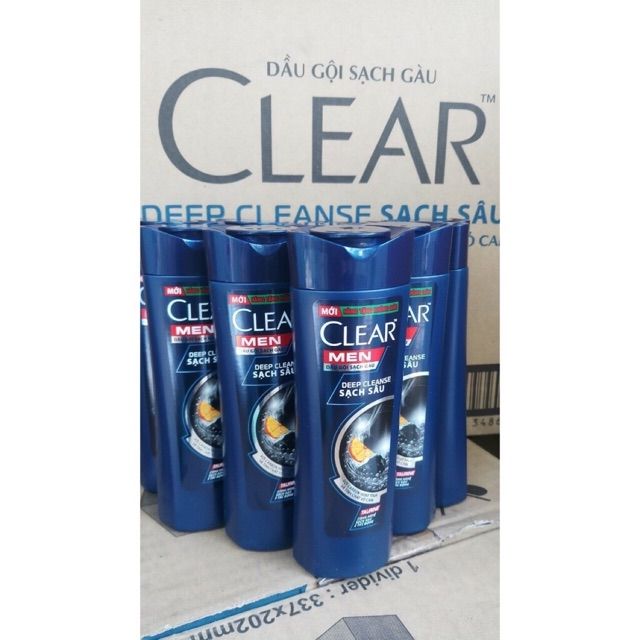 Dầu Gội Clear Men Sạch Sâu Da Đầu 70g