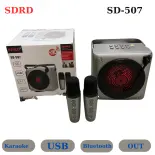 Địa Chỉ Mua Loa Bluetooth Karaoke Mini, Loa Karaoke Mini SD-507 Tặng Kèm 2 Mic Không Dây, Âm Thanh Cực Hay, Bass Treple, Loa Bảo Hành Chính Hãng 12 Tháng