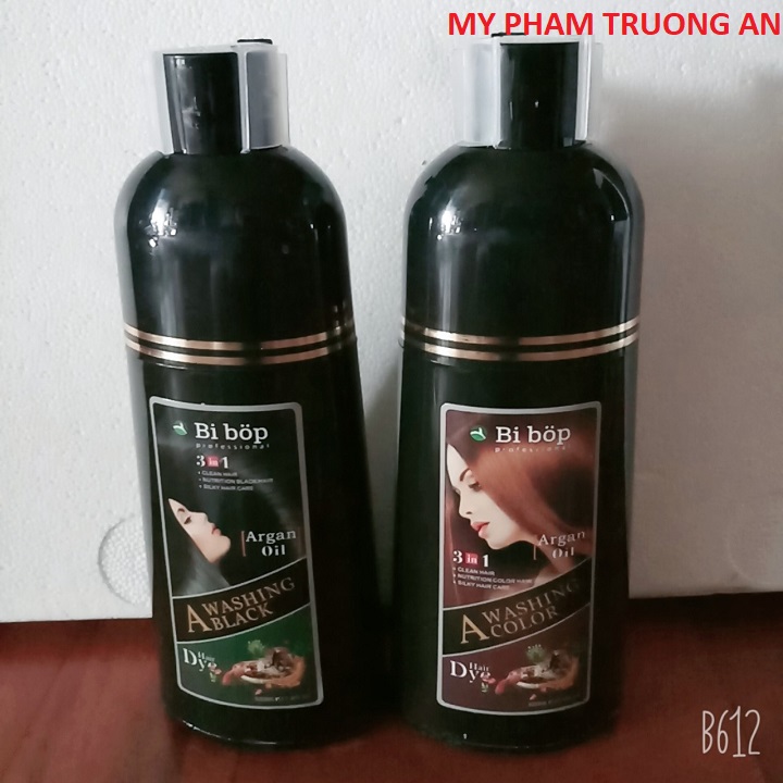 COMBO DẦU GỘI BIBOP PHỦ BẠC CHO TÓC ĐEN VÀ NÂU