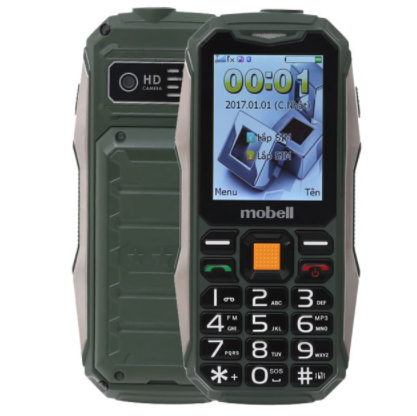 Điện thoại mobell rock 3 - Chính hãng