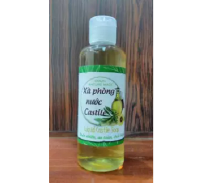 Combo 2 lọ Xà Phòng Nước Castile - 2 bottles Pure Liquid Castile Soap 100ml
