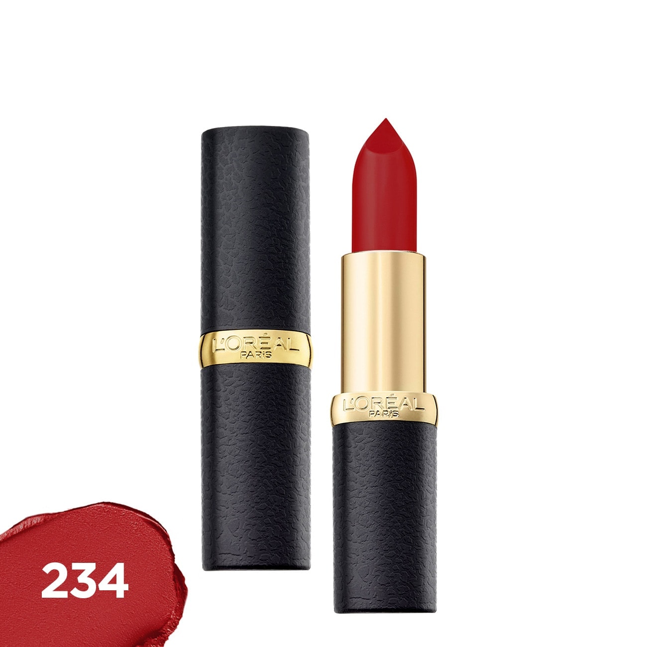 Son lì mịn môi, không khô môi color riche matte 234 color riche