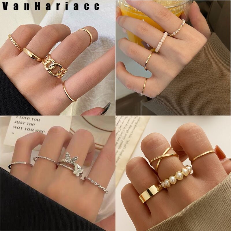 Bộ nhẫn đeo giữa ngón tay