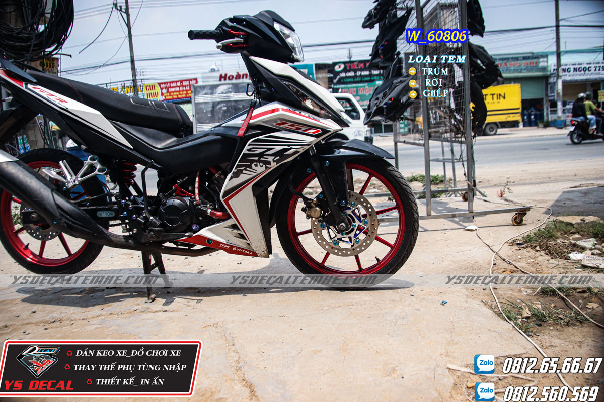 Tem rời Winner đỏ trắng