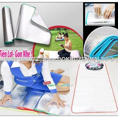 Chiếu đơn xếp gọn du lịch  văn phòng  tiện lợi 65x190cm