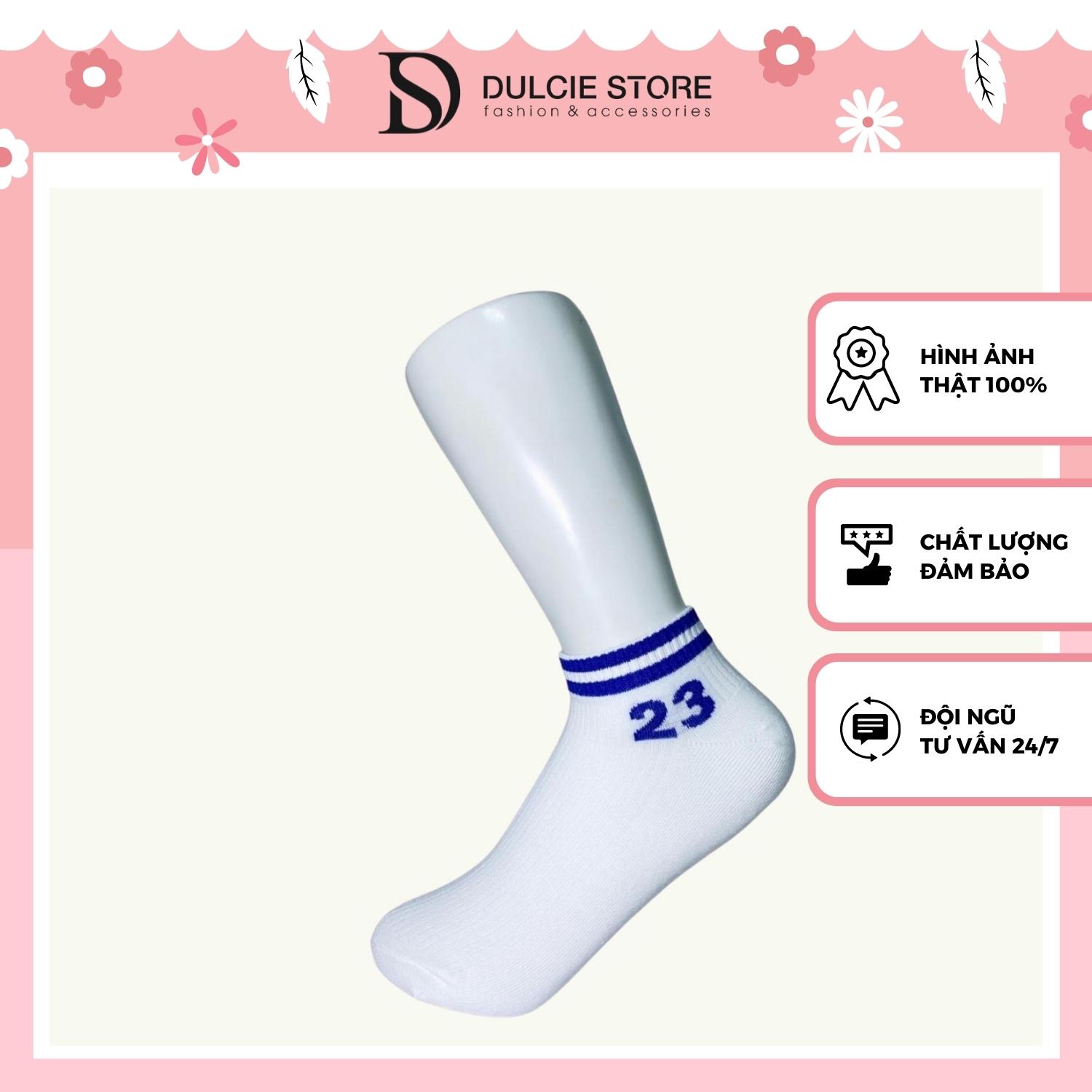 Tất cổ ngắn nữ Ulzzang kẻ sọc số 23 phong cách hàn quốc - AS19