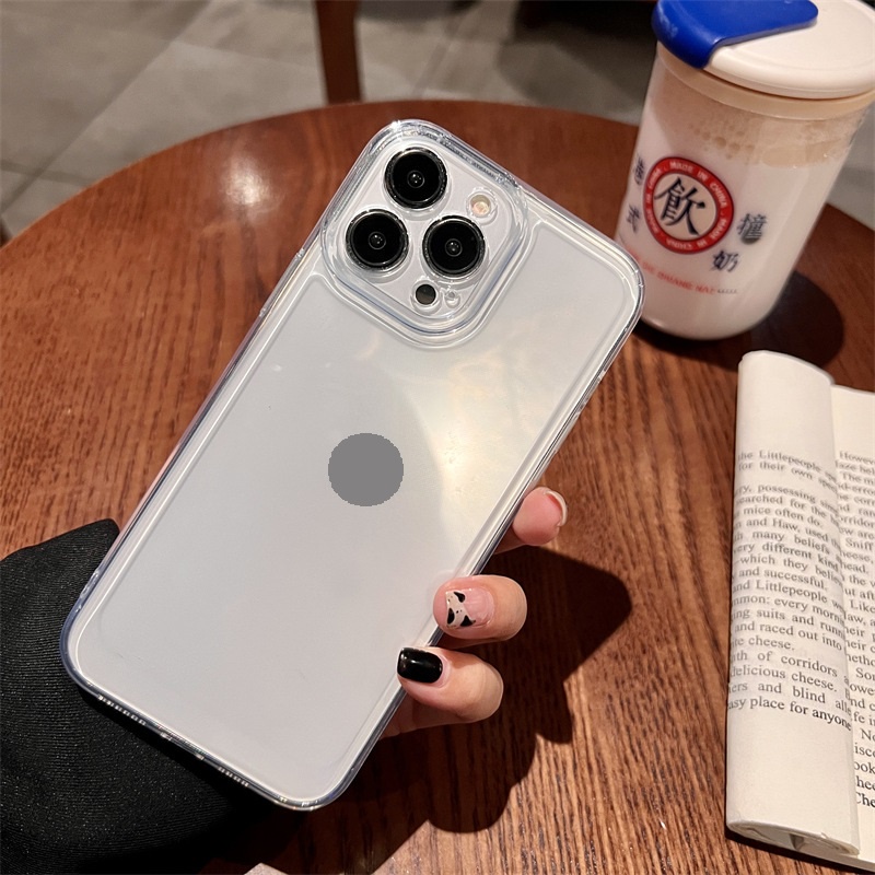 Ốp ip dẻo trong chất liệu acrylic cho ip 14 promax đến 7 plus- zumi store