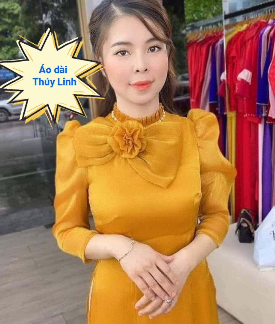 Áo dài cách tân - áo dài thúy linh