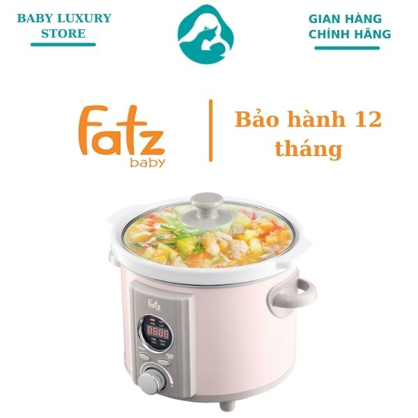 NỒI NẤU CHẬM THÔNG MINH HẸN GỜ 2.5L - SLOW 4 - FB9125MH (MÀU HỒNG)