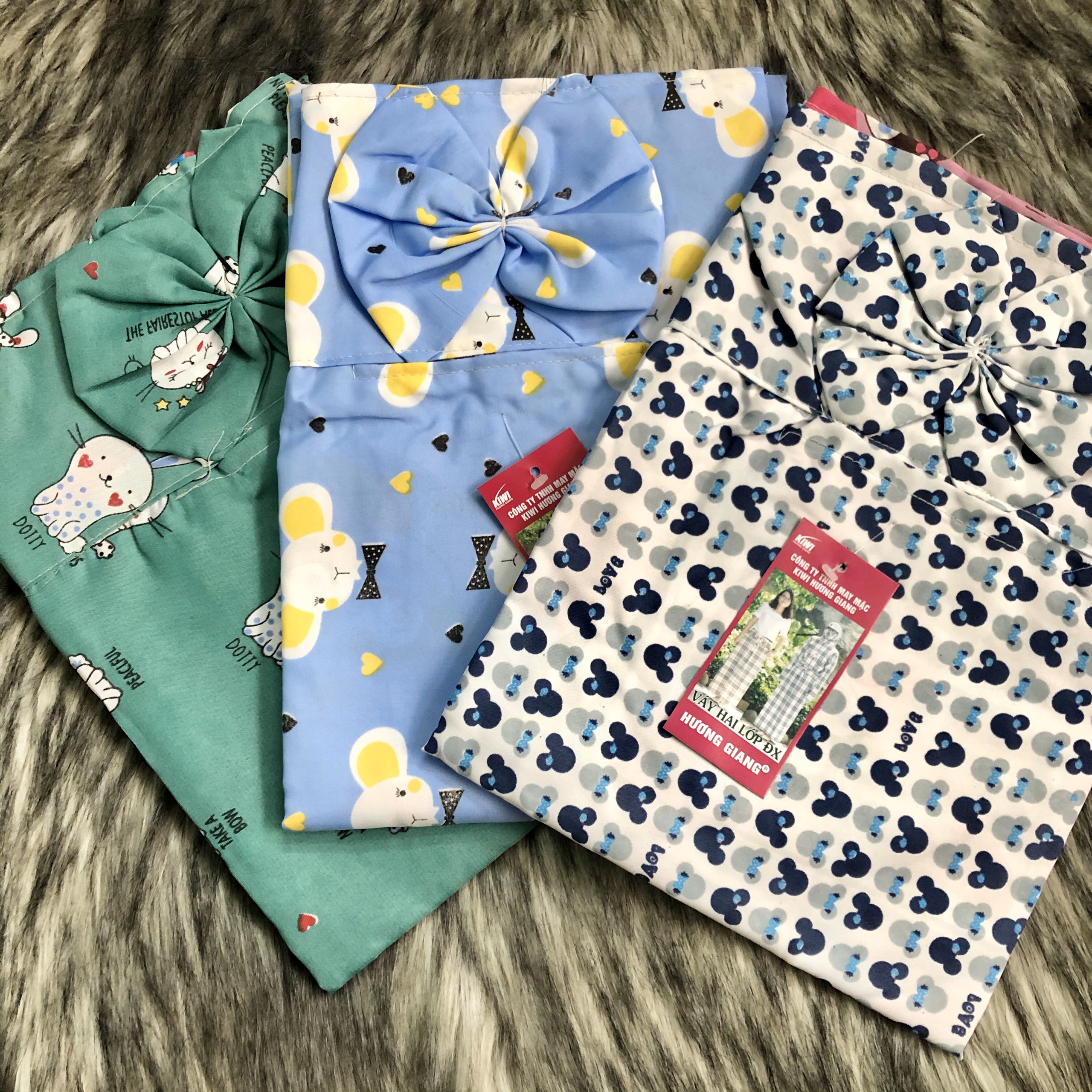 [HCM]Váy Chống Nắng Dày Dặn 2 Lớp Vải Kate Không Xù KT002