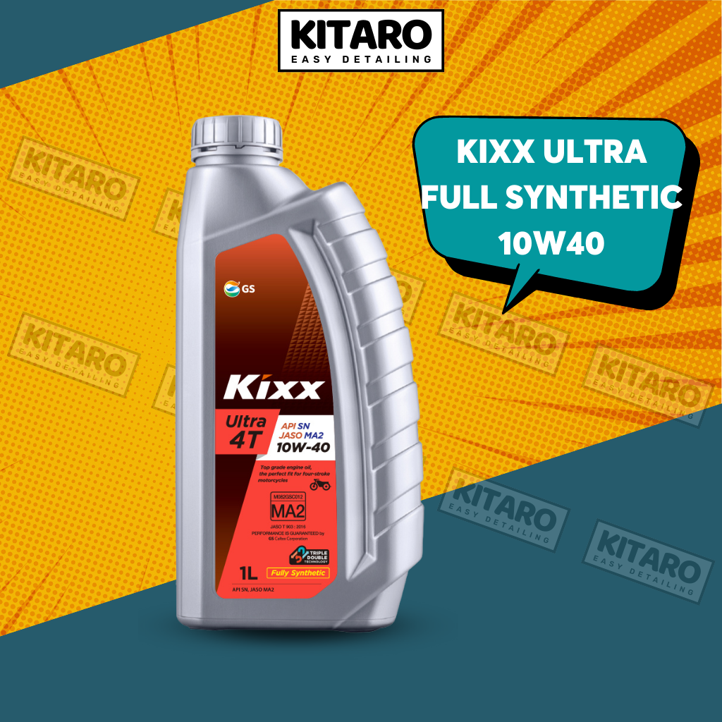 Nhớt Kixx Ultra 4T 10W40  Chai 1L Full Tổng Hợp