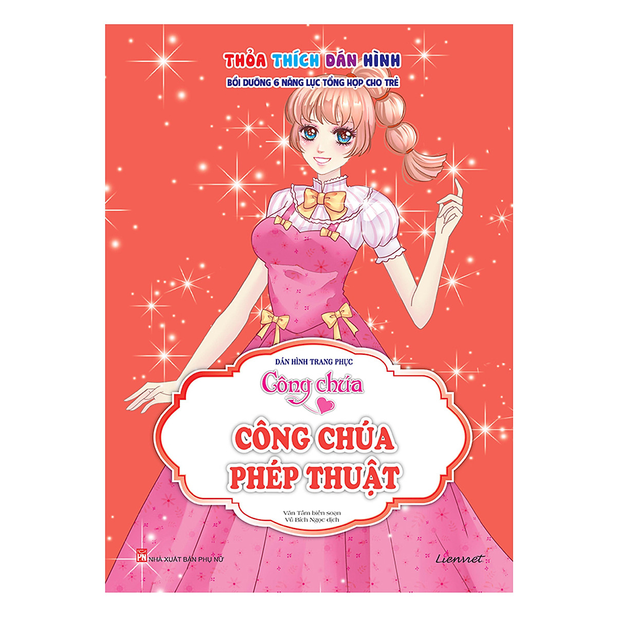Dán hình trang phục công chúa - công chúa phép thuật