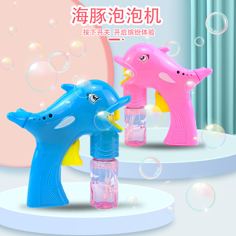 Đồ chơi bắn bong bóng cá heo 77-1