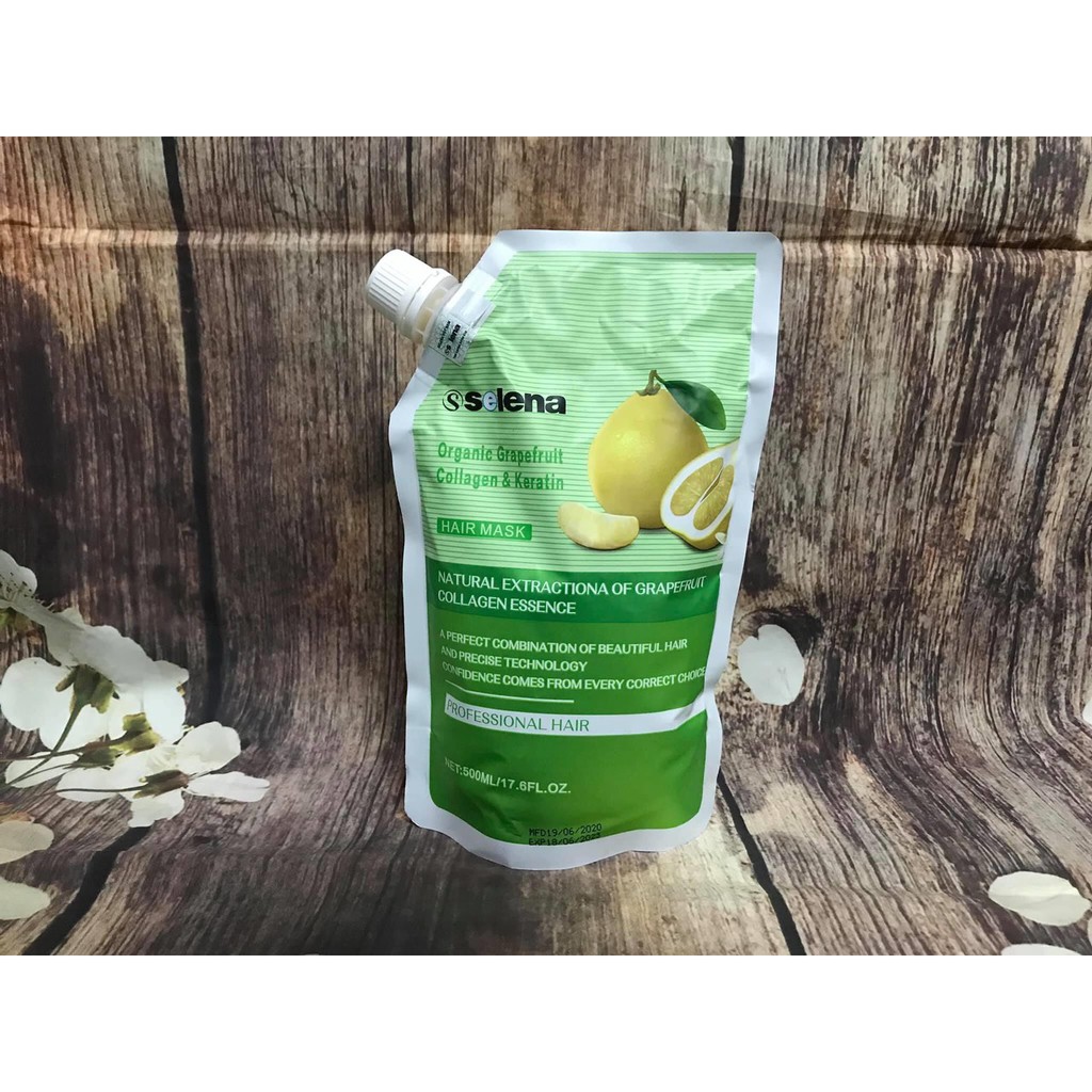 Hấp ủ dưỡng tóc selena hương bưởi 500ml hấp ủ dưỡng tóc selena hương bưởi 500ml