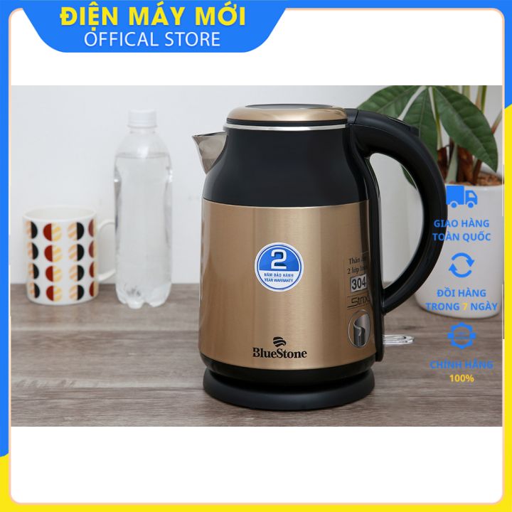 Ấm siêu tốc bluestone 1.8 lít ktb-3369 ruột bình 2 lớp inox- hàng chính hãng