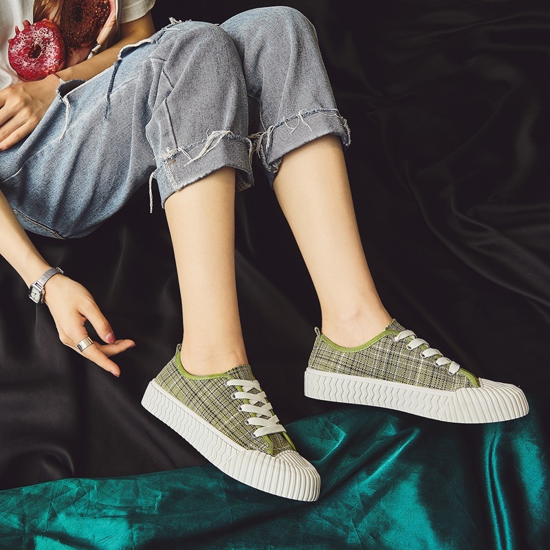 Giày vải nữ giá rẻ l sneaker nữ vải - giày thể thao nữ