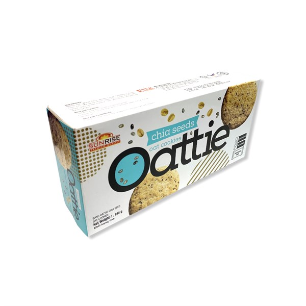BÁNH YẾN MẠCH HẠT CHIA OATTIE SUNRISE 144G (HỘP)