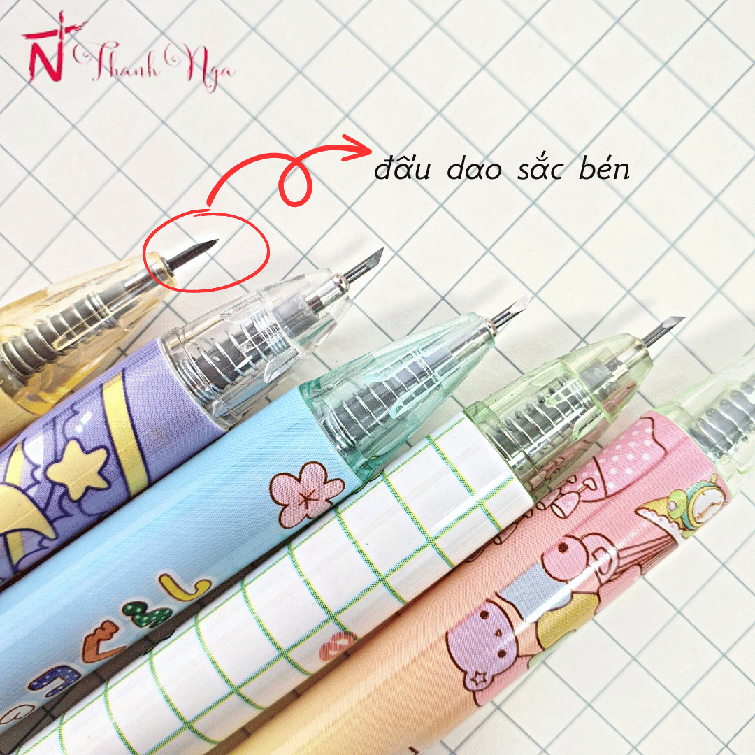 Bút rọc giấy cute / Dao rọc giấy dễ thương