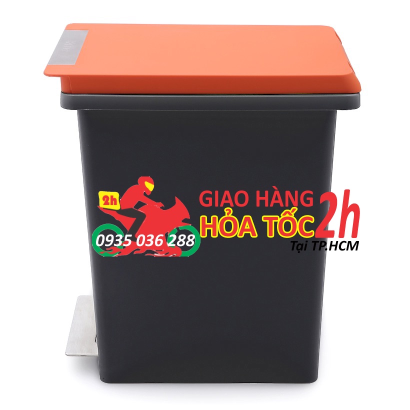 Thùng rác nhựa đạp dòng compact fitis pps1-905 - 10l