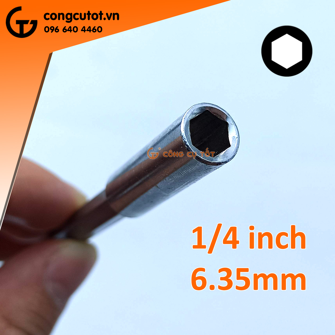 Thanh kéo dài - thanh nối dài lục giác 50-300mm