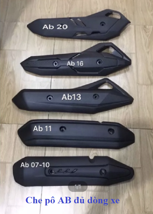 Che pô ốp pô air blade đủ đời 2007->2022