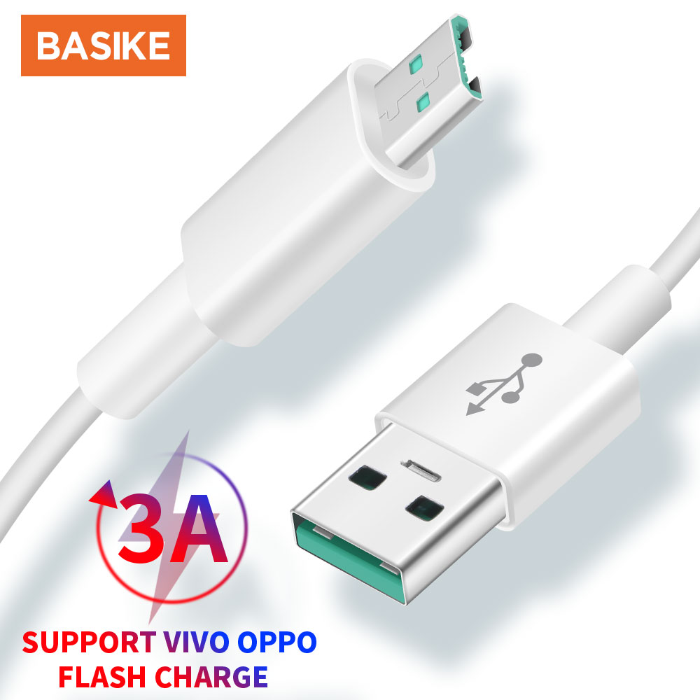 Cáp sạc nhanh 2.4A 1M Type-C Micro USB AN09 2.4A dành cho Samsung Huawei, Xiaomi, LG, Android BASIKE（CT18）