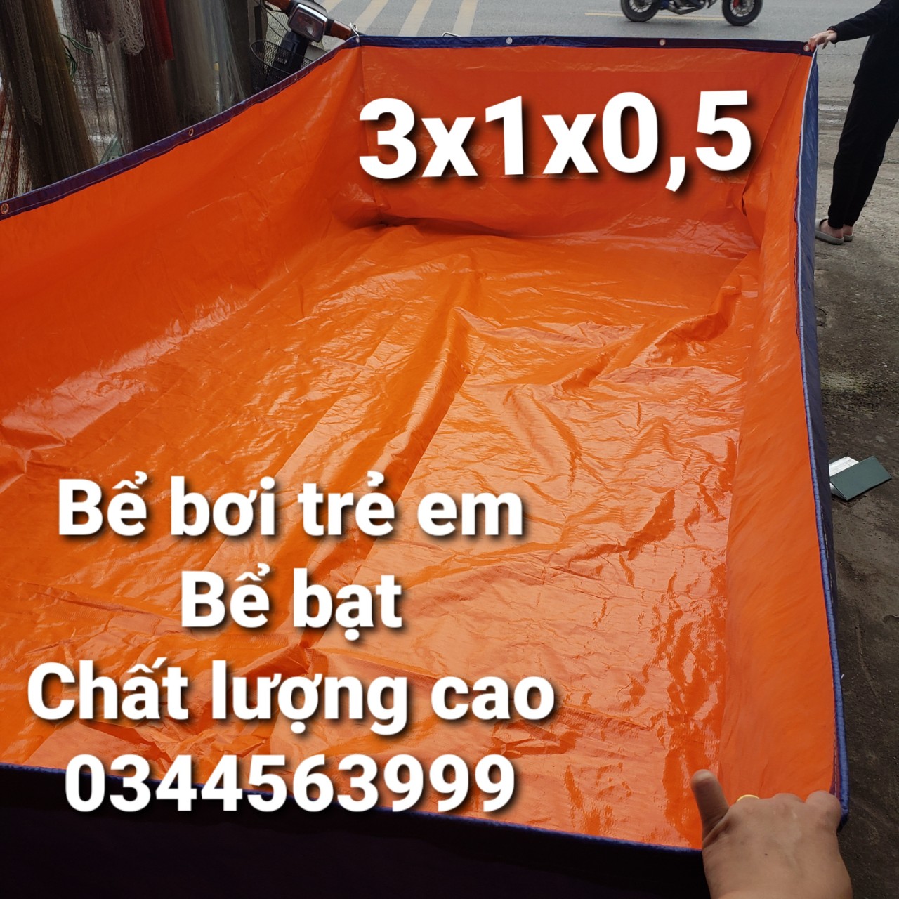 Bể bơi bạt, bể bơi trẻ em đủ các kích thước