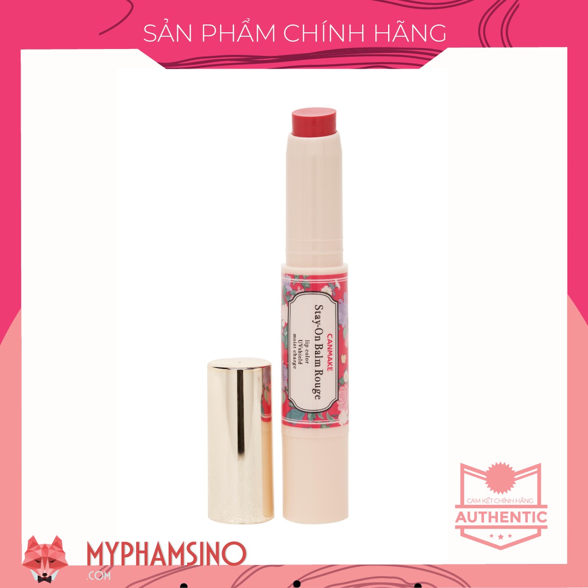 Son dưỡng có màu Canmake Stay On Balm Rouge