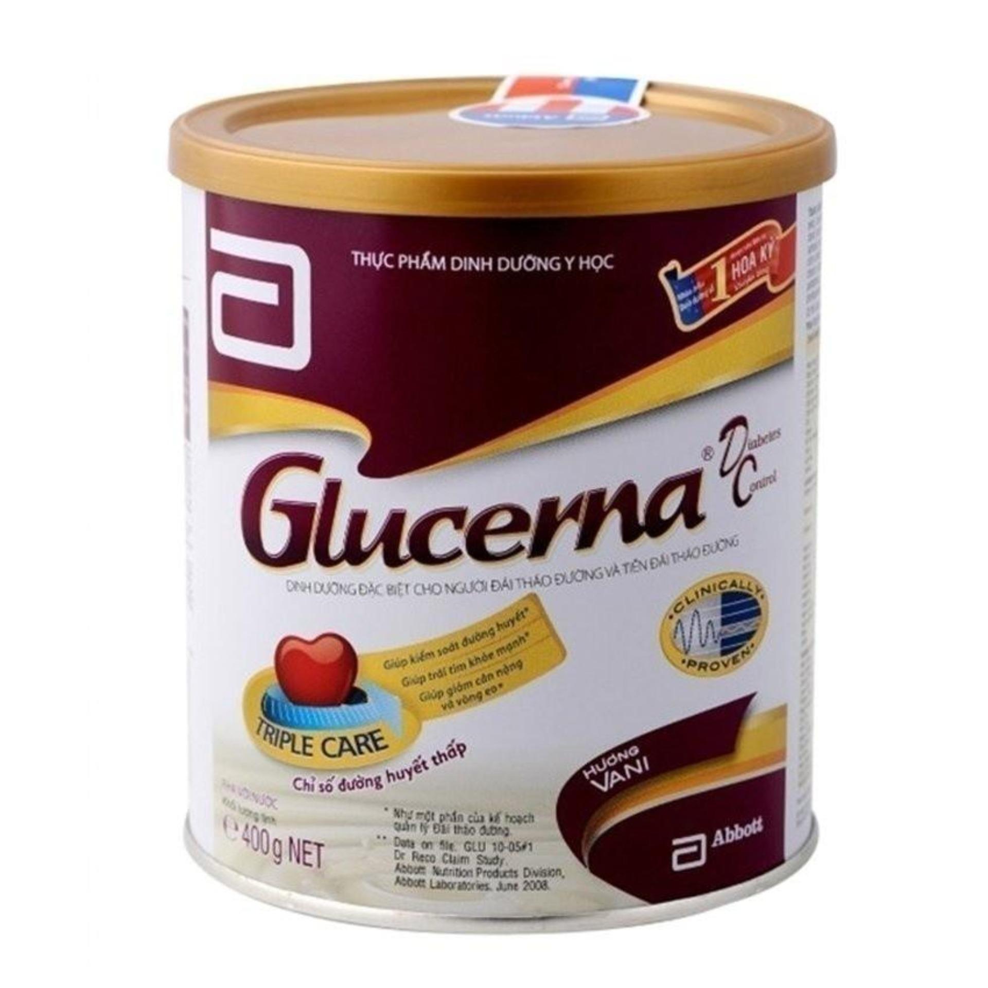 Sữa bột Glucerna Hương Vani 400g