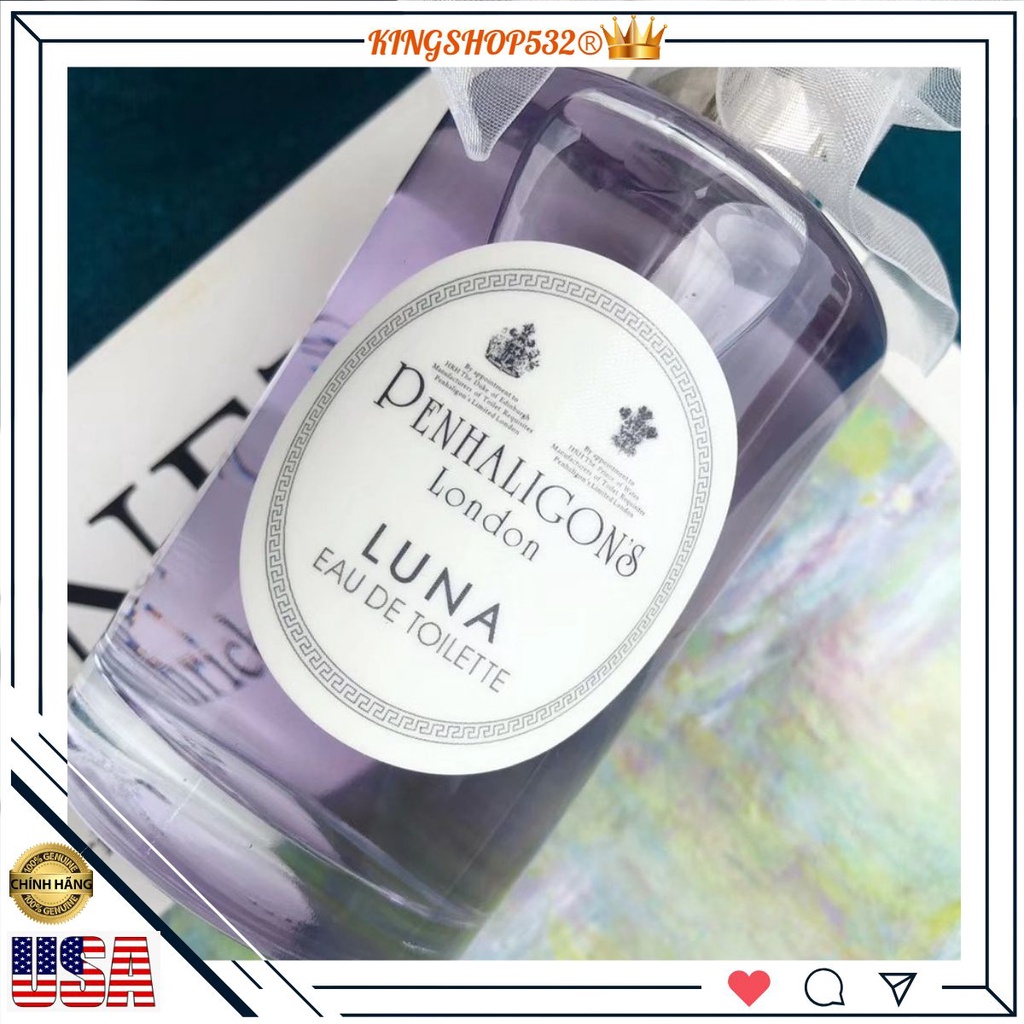 Mẫu thử nước hoa penhaligon's london luna 10ml dạng xịt. -𝓴𝓲𝓷𝓰𝓼𝓱𝓸𝓹-