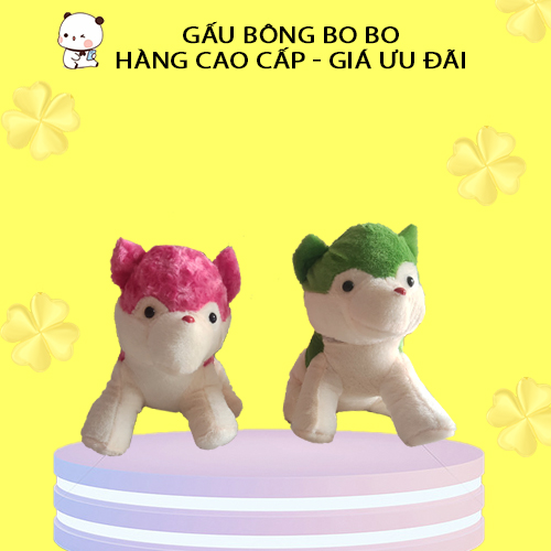 Chó Sói Bông siêu cute đáng yêu - Quà tặng cho mọi lứa tuổi - Hàng Cao Cấp GauBongBoBo