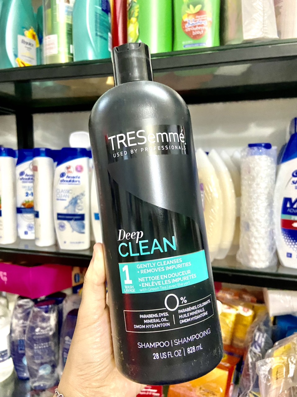 [HCM]DẦU GỘI TRESEMME MỸ DÀNH CHO TÓC DẦU DA DẦU 828ML USA