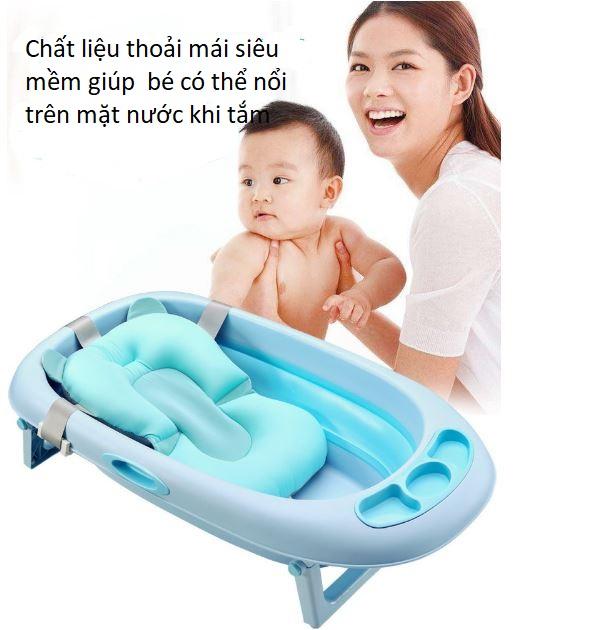 Đệm tắm cho bé - Lưới tắm cho bé - Thảm tắm chống trơn trượt cho trẻ em