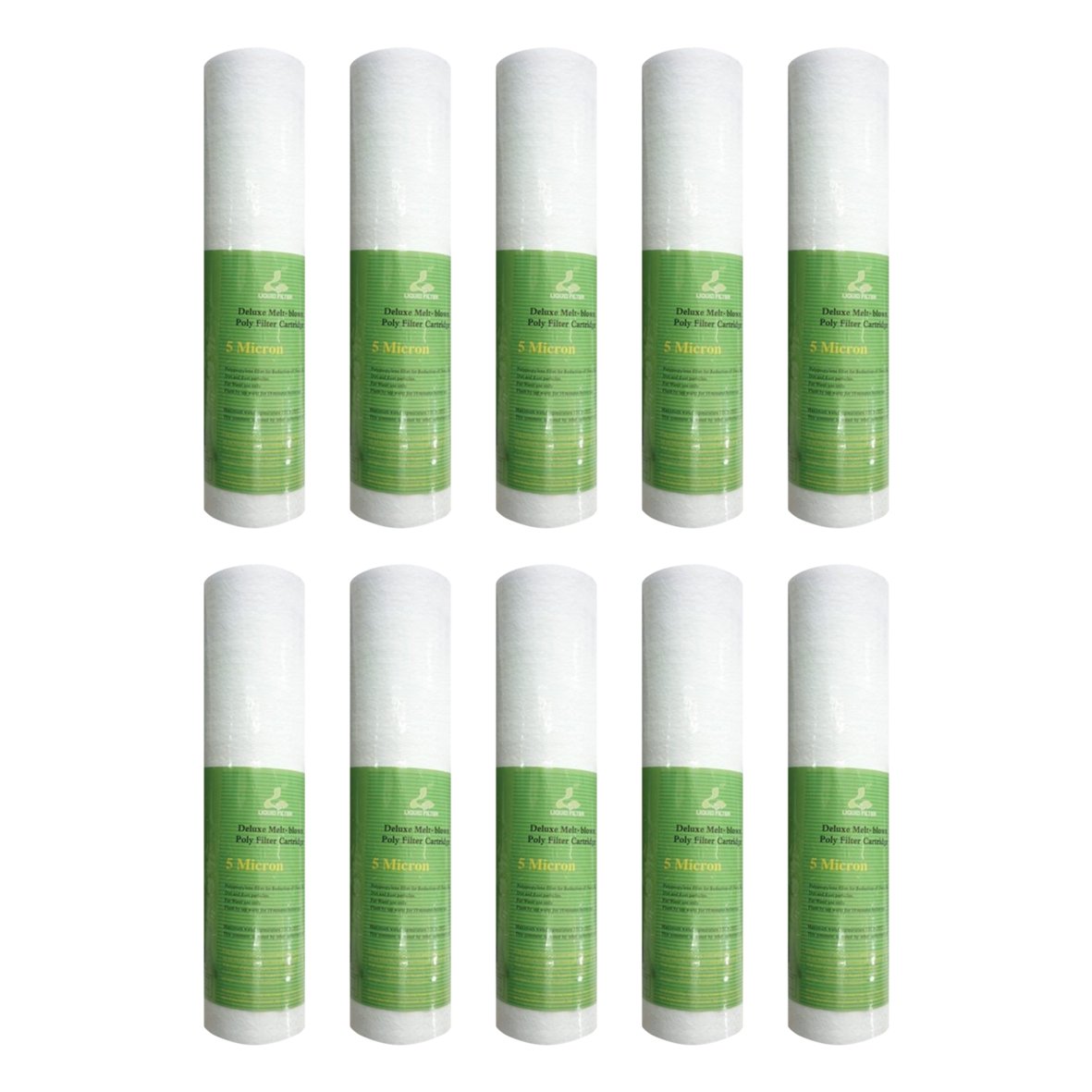 Bộ 10 lõi lọc nước số 1 - pp sediment 10 inch