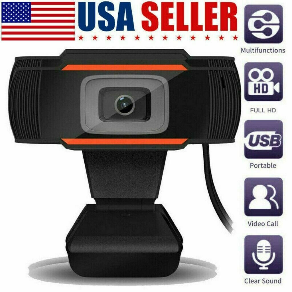 Webcam máy tính HXSJ S20 Webcam pc laptop học online, trực tuyến , Webcam HD tích hợp Mic truyền tải âm thanh trung thực, hình ảnh sắc nét