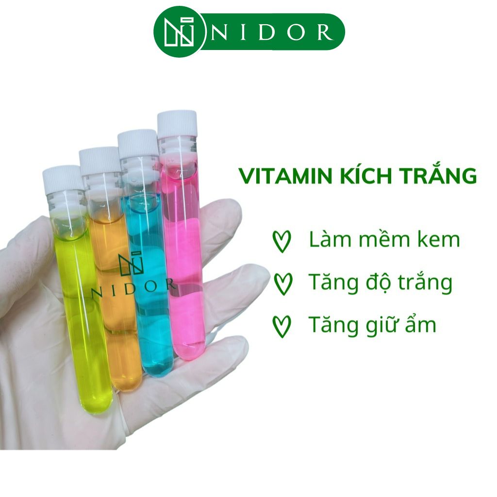 5ml Serum Vitamin C kích trắng pha kem - Whitening Body Serum