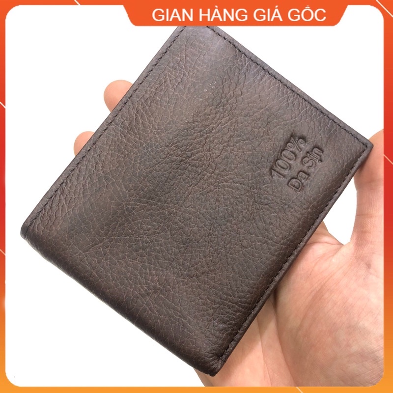 Ví da nam siêu cao cấp ms401 cực chất, bóp nam da mềm cao cấp