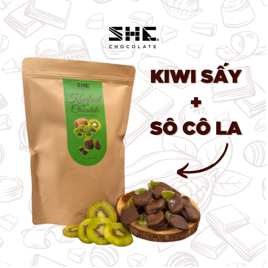Kiwi nhúng Socola - SHE Chocolate