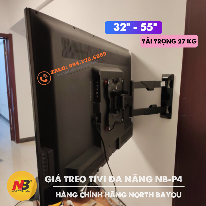 Giá Treo Tivi Xoay Góc Đa Năng NB-P4 32 - 55 inch