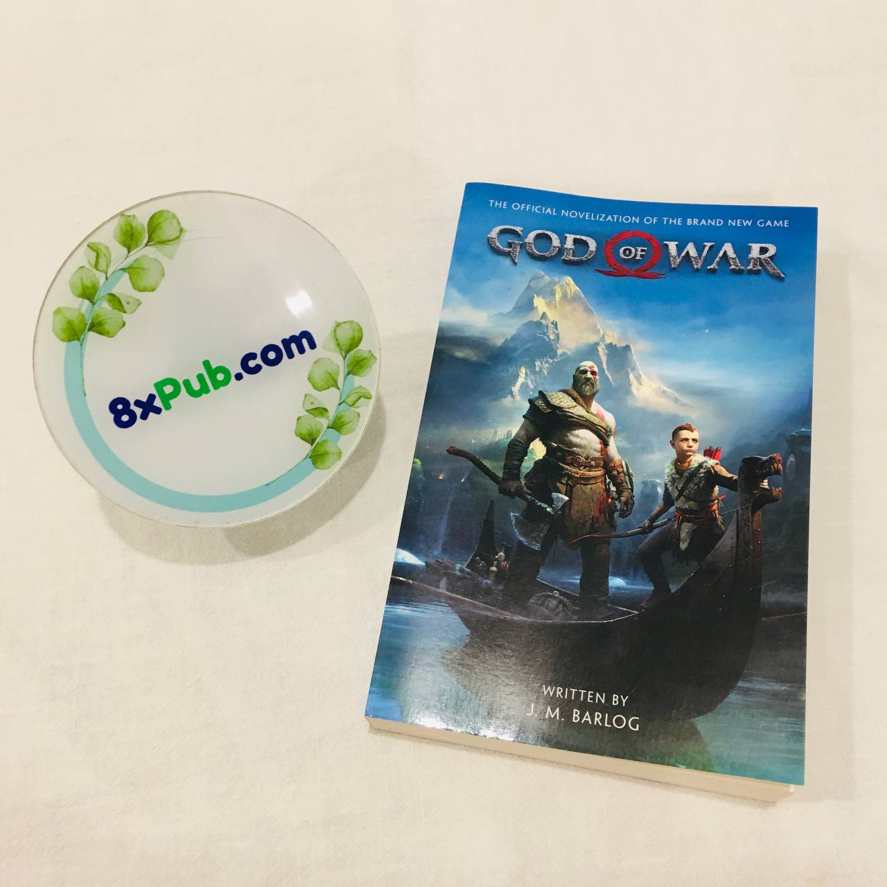 Sách God of War - The Official Novelization by J. M. Barlog