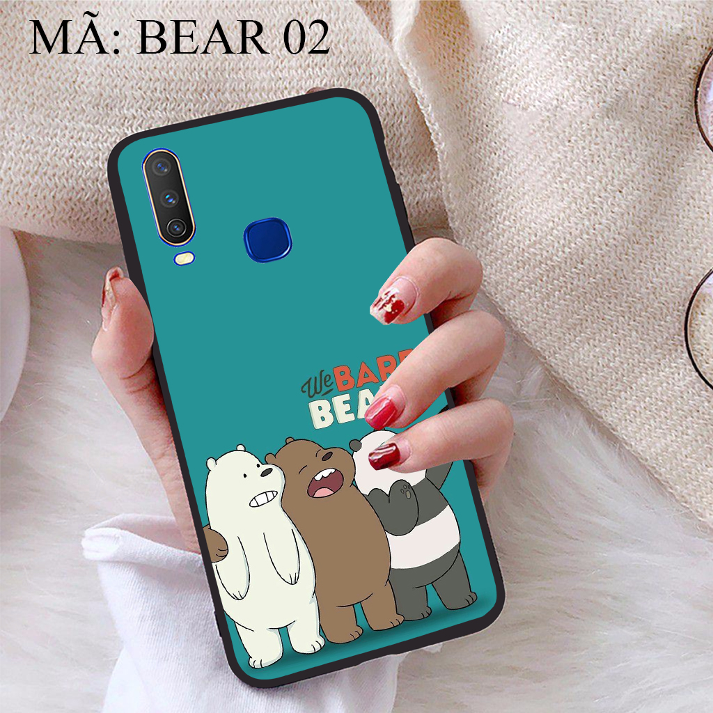 [HCM]Ốp lưng iCase dành cho  Vivo Y11 viền dẻo TPU BST Chúng ta là Gấu
