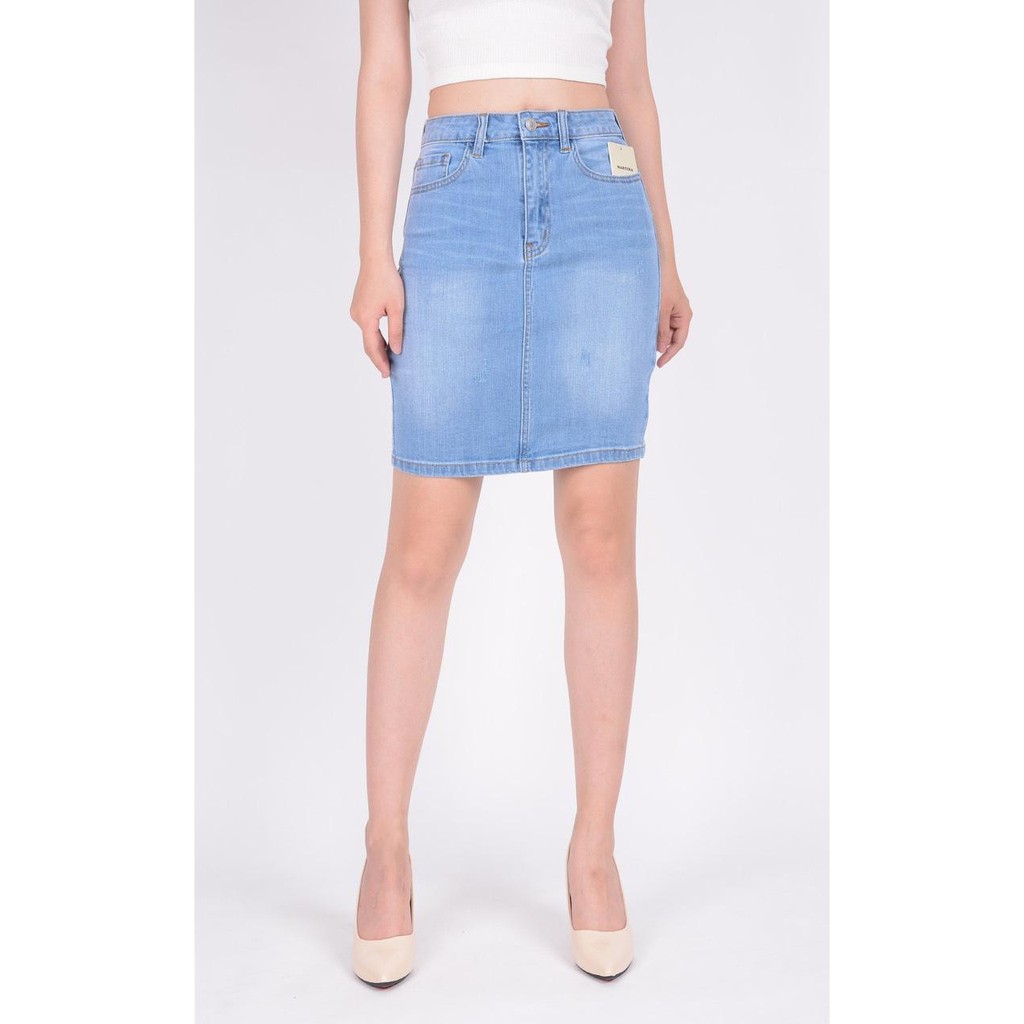 Chân váy jean nữ đẹp lưng cao xước nhẹ hàng hiệu cao cấp mã 361 VANIZEN sản phẩm tốt với chất lượng độ bền cao và được cam kết sản phẩm y như hình