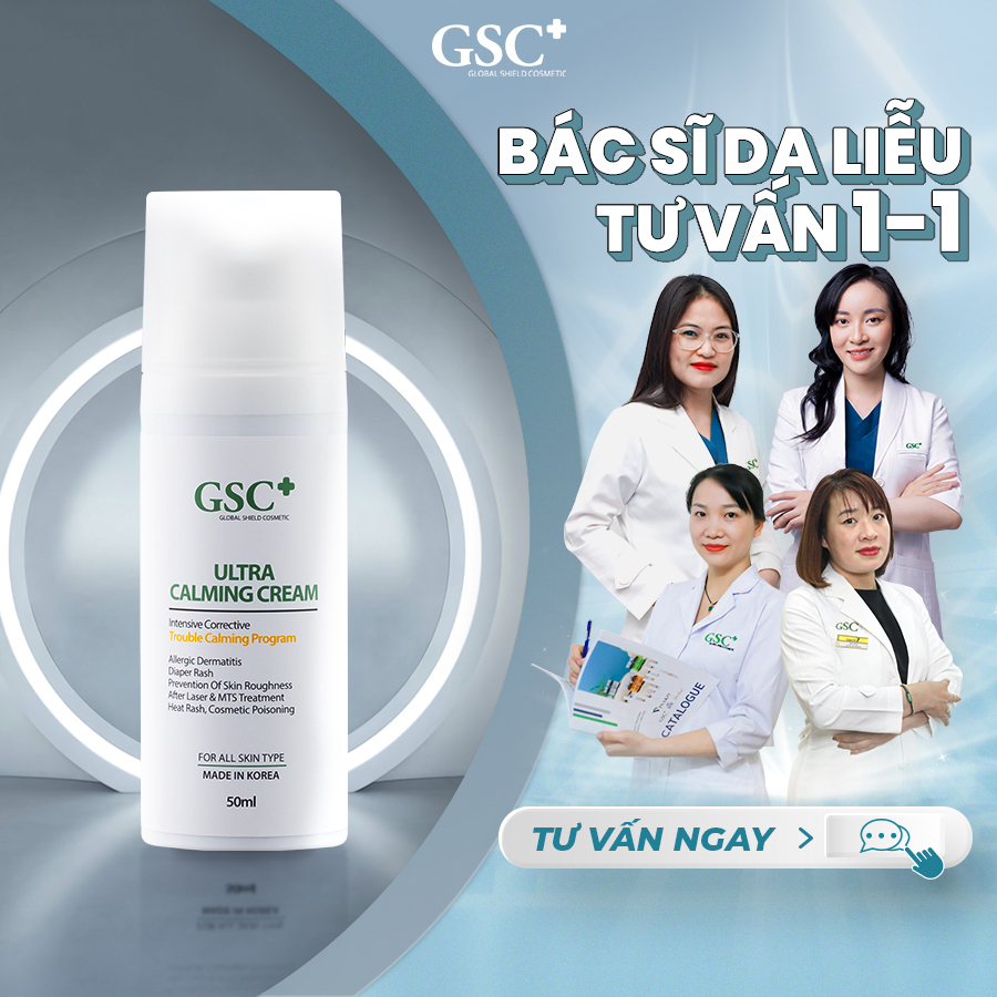 Kem phục hồi thải độc da GSC Ultra Calming Cream 50gr