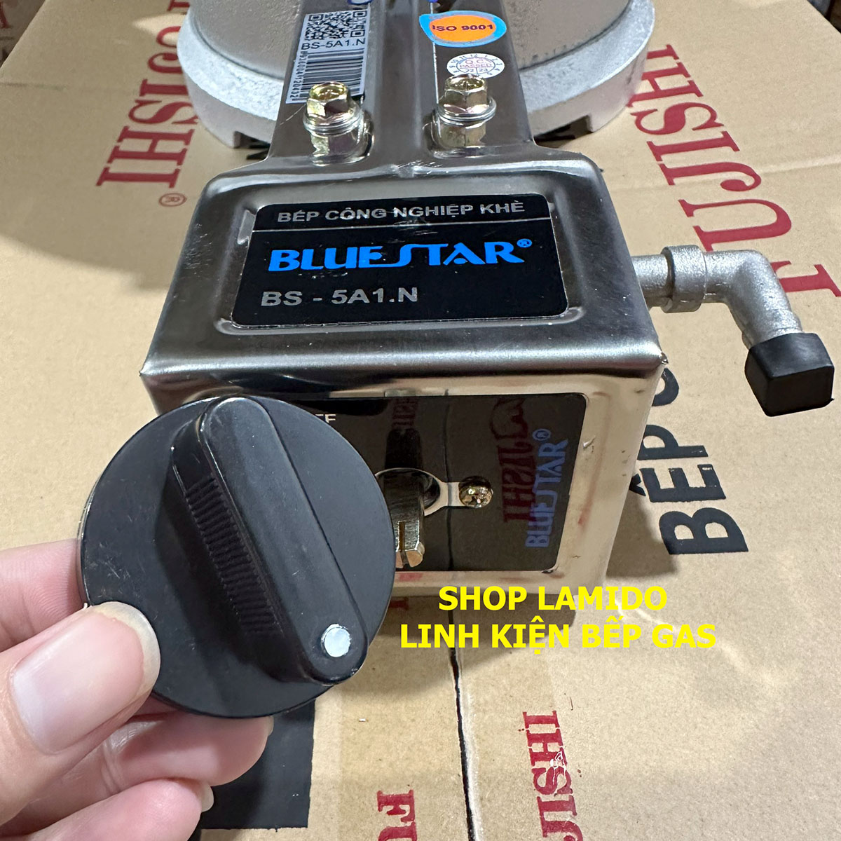 Núm vặn bếp gas CÔNG NGHIỆP FUJISHI , nút bật vặn công tắc BẾP KHÈ  [ CN01] [ LINH KIỆN, PHỤ TÙNG THAY THẾ BẾP GAS ]