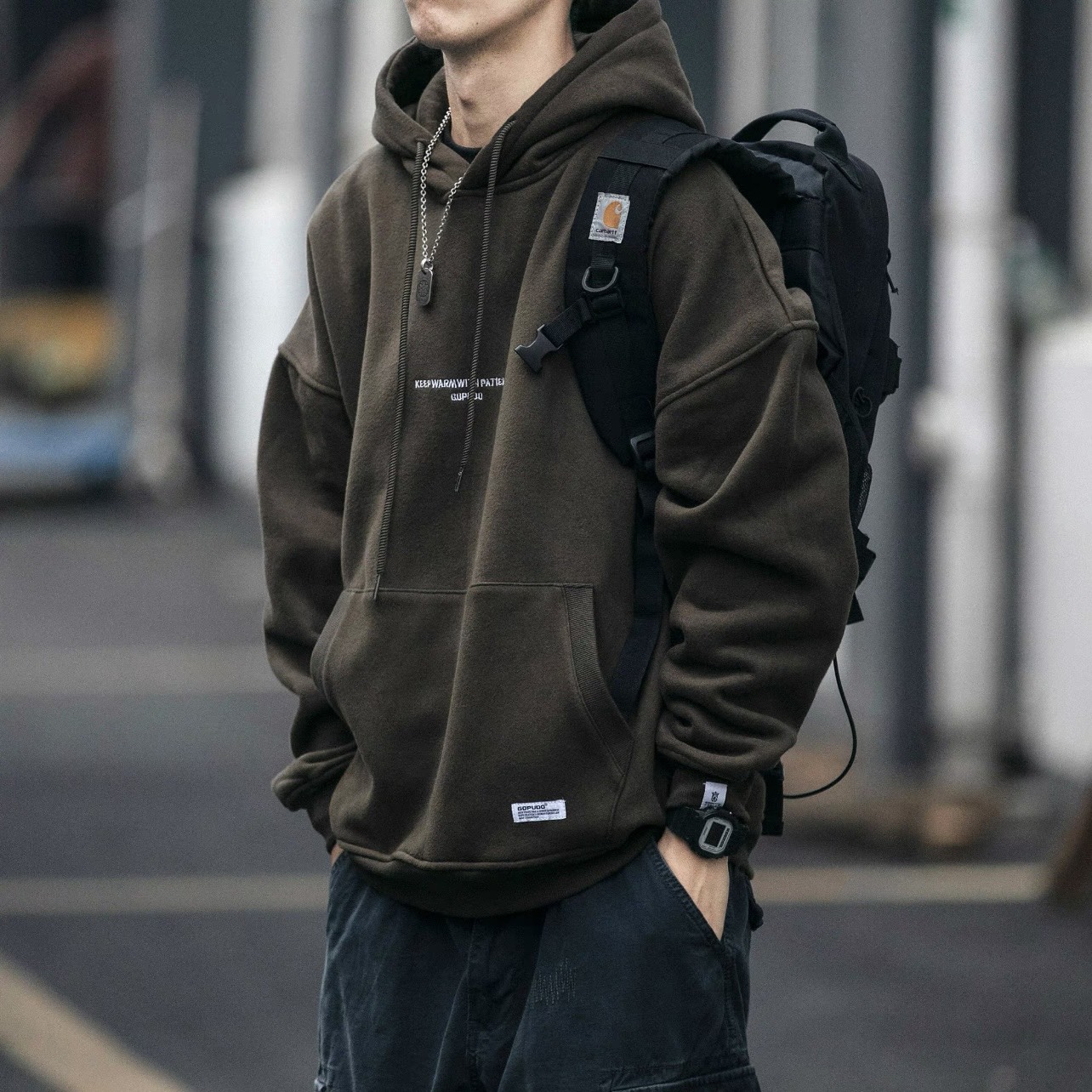 Áo Hoodie thêu chữ basic nam nữ unisex form rộng mặc cực đẹp chất nỉ cotton Hàn cao cấp hợp mọi thời đại