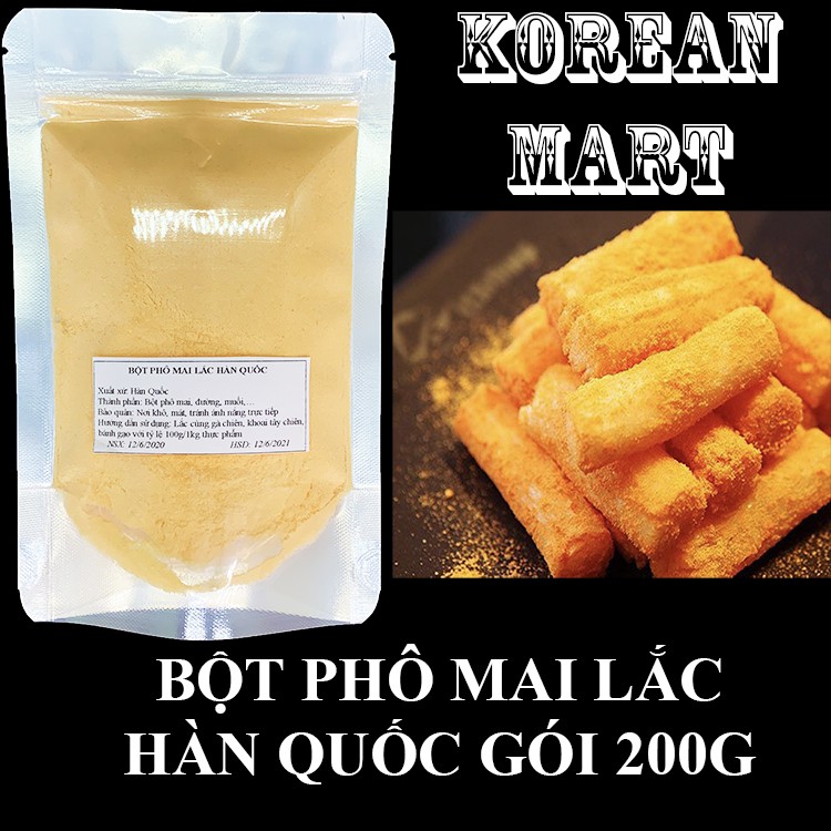 200g bột phô mai hàn quốc