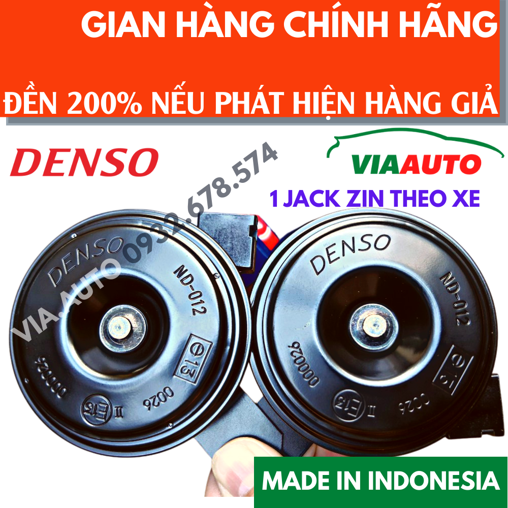 Kèn dĩa 1 jack ô tô - chính hãng denso đơn giá 1 đôi