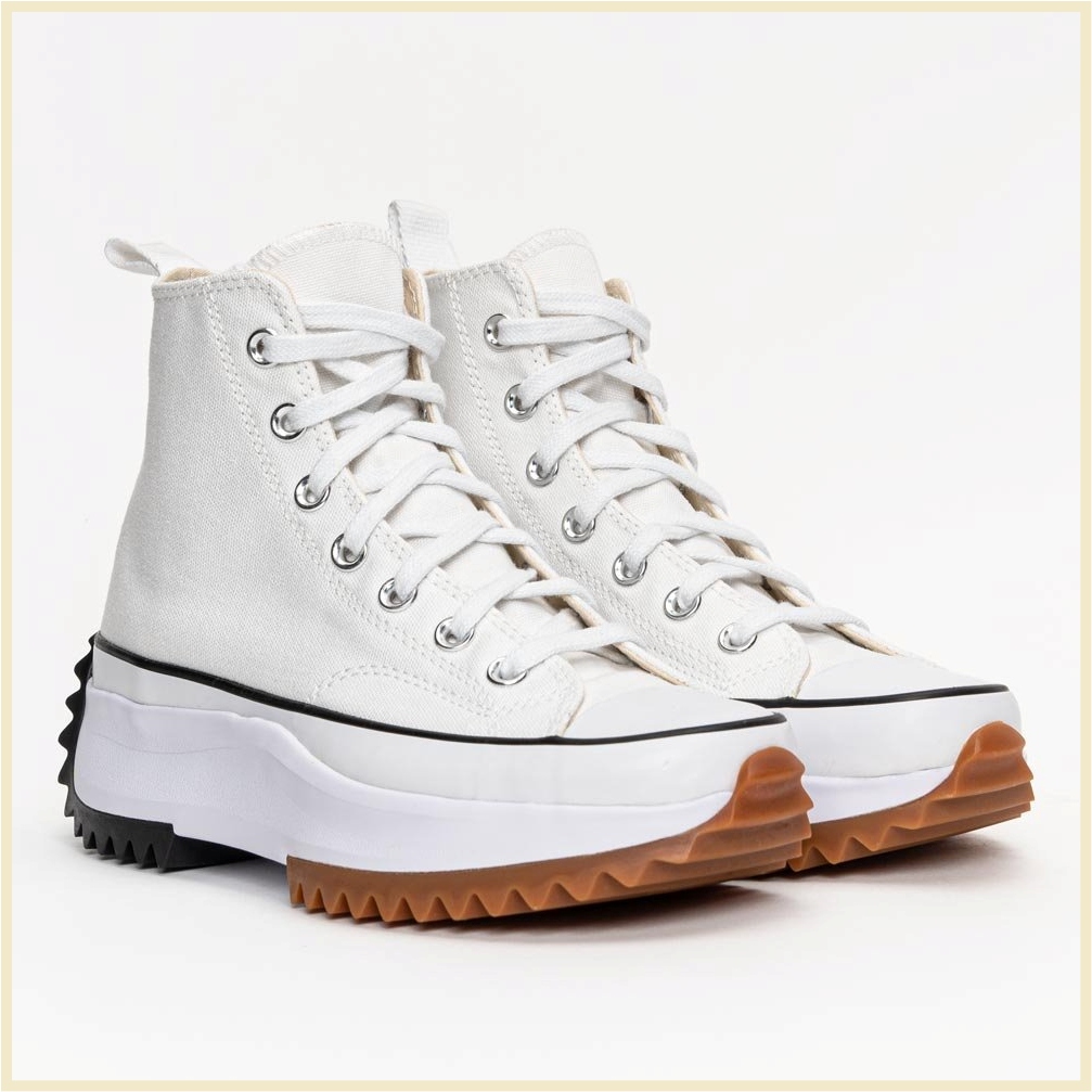 Giày Sneaker converse run hike high white