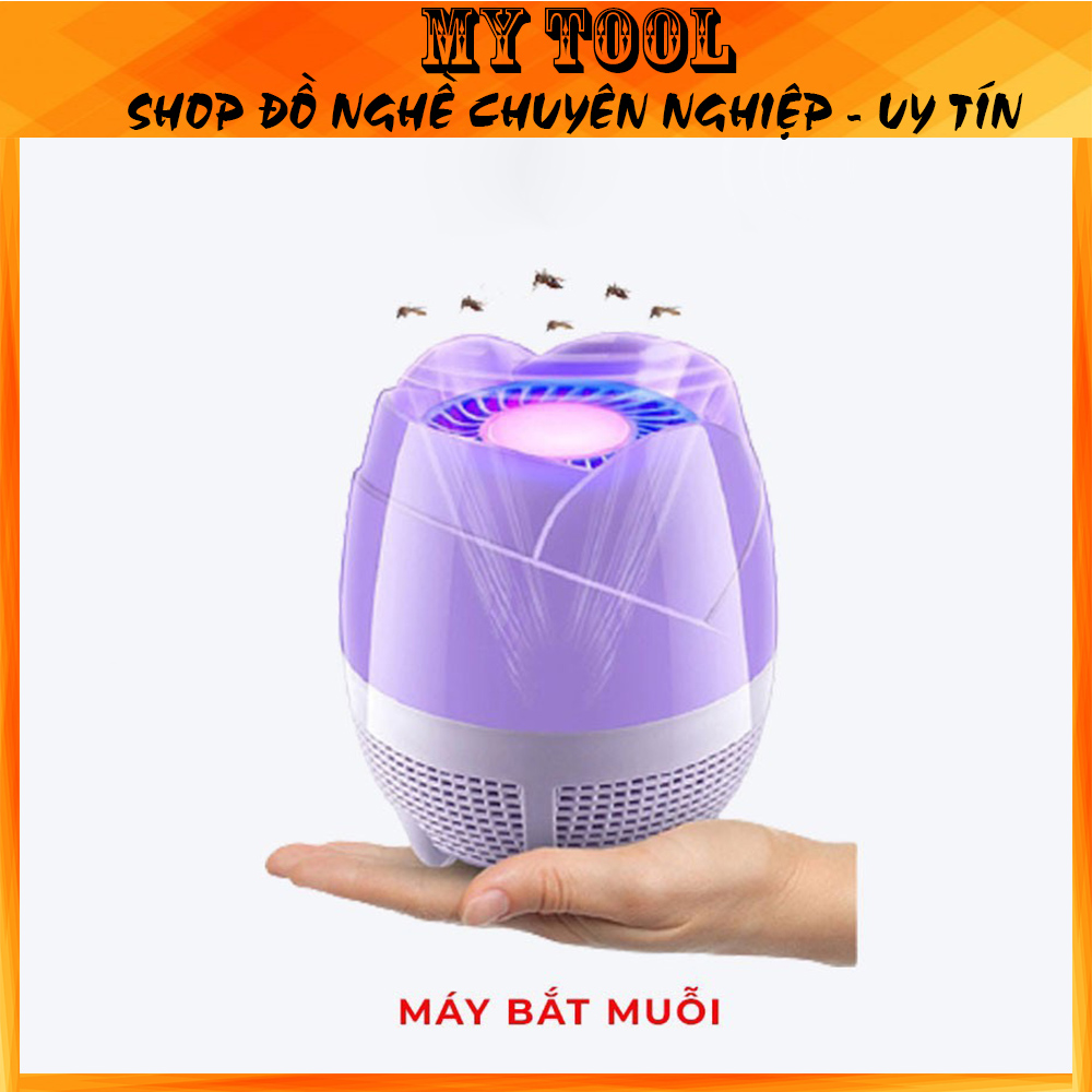 Đèn bắt muỗi cao cấp trong nhà hình bông sen, máy bắt muỗi thu hút và diệt côn trùng thông minh
